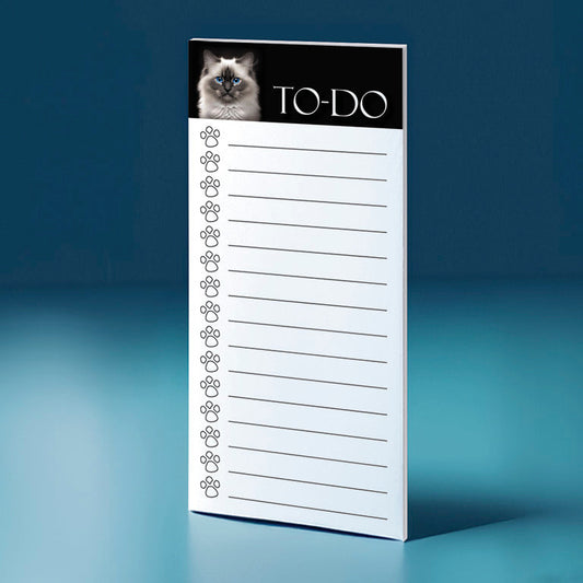 fancy felines magnetic notepad