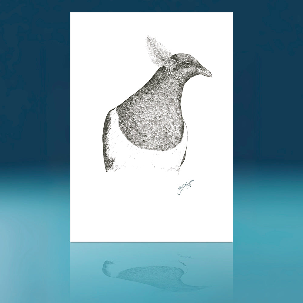 Classy Kereru Art Print
