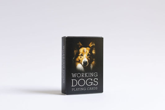 Working Dogs Playing Cards