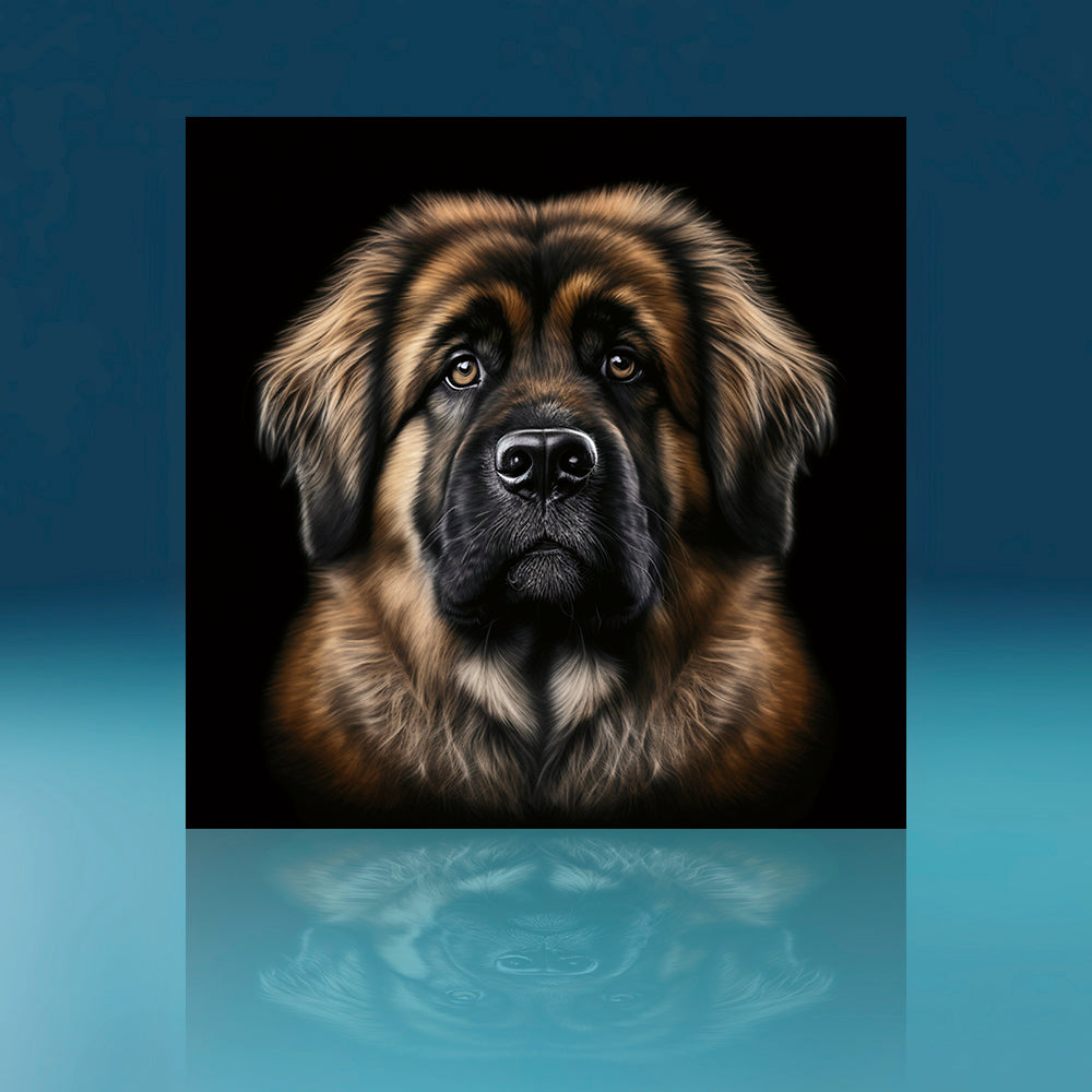 Rusty Leonberger Dog Art Print
