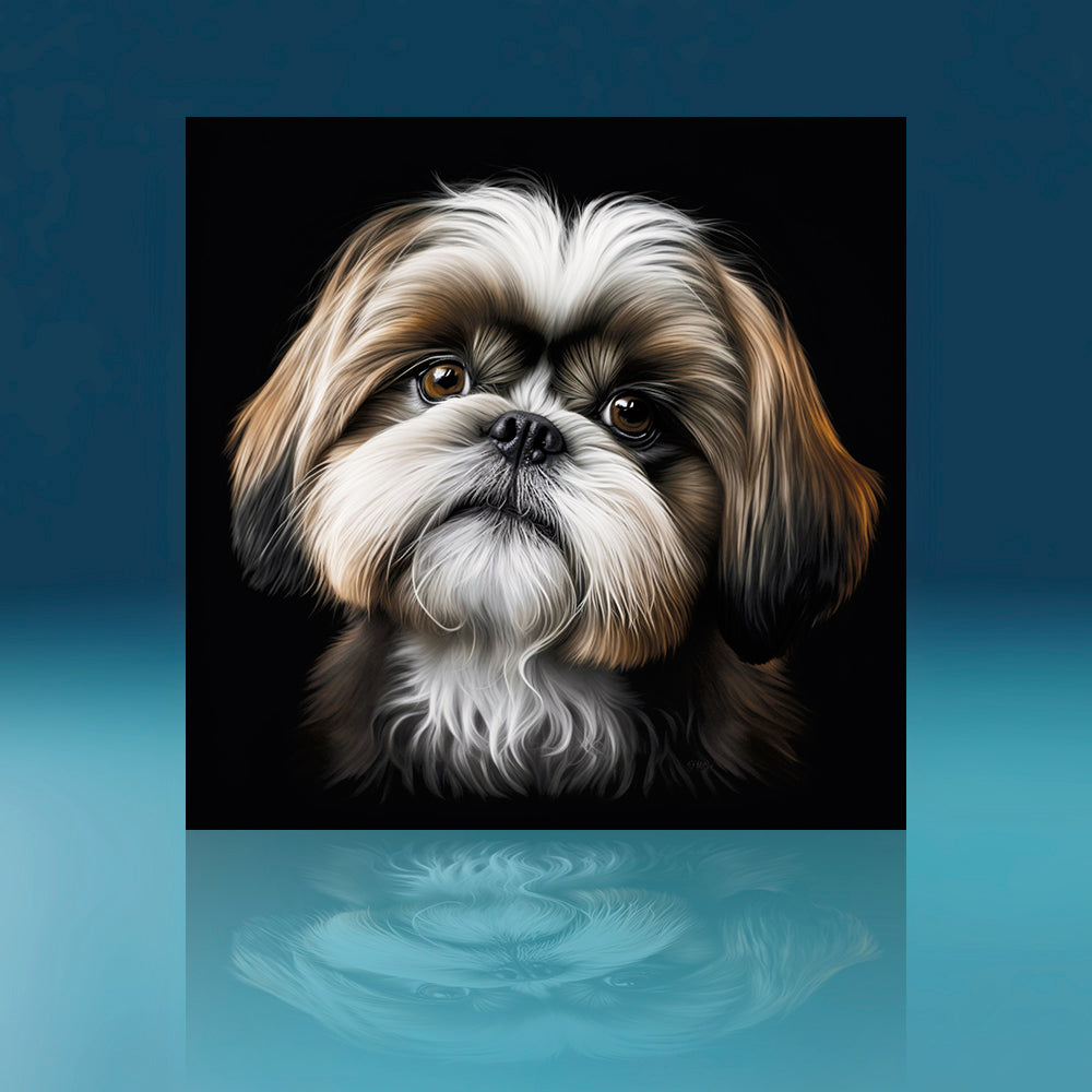 Shih Tzu Dog Art Print