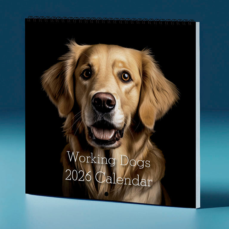 working dogs calendar