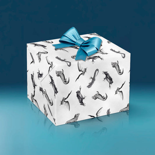 inland critters wrapping paper