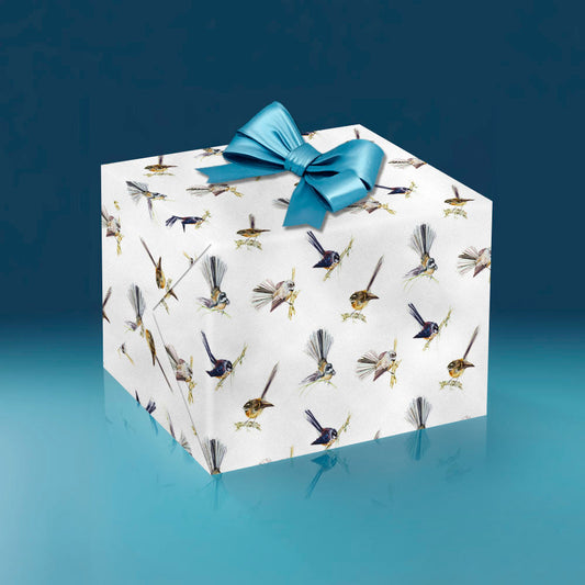 fantail wrapping paper