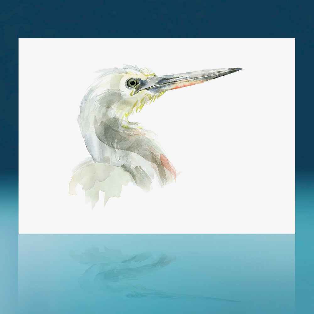 Heron Art Print