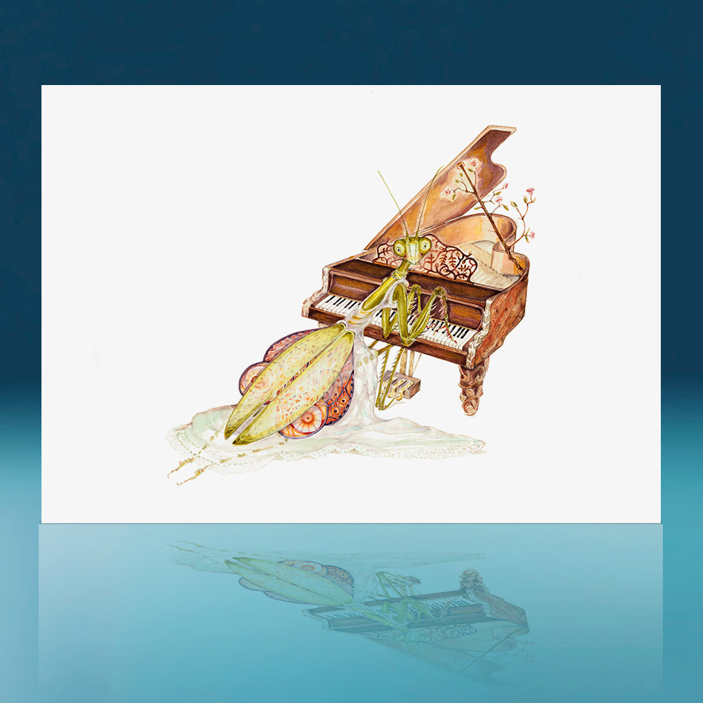 Pianist Art Print