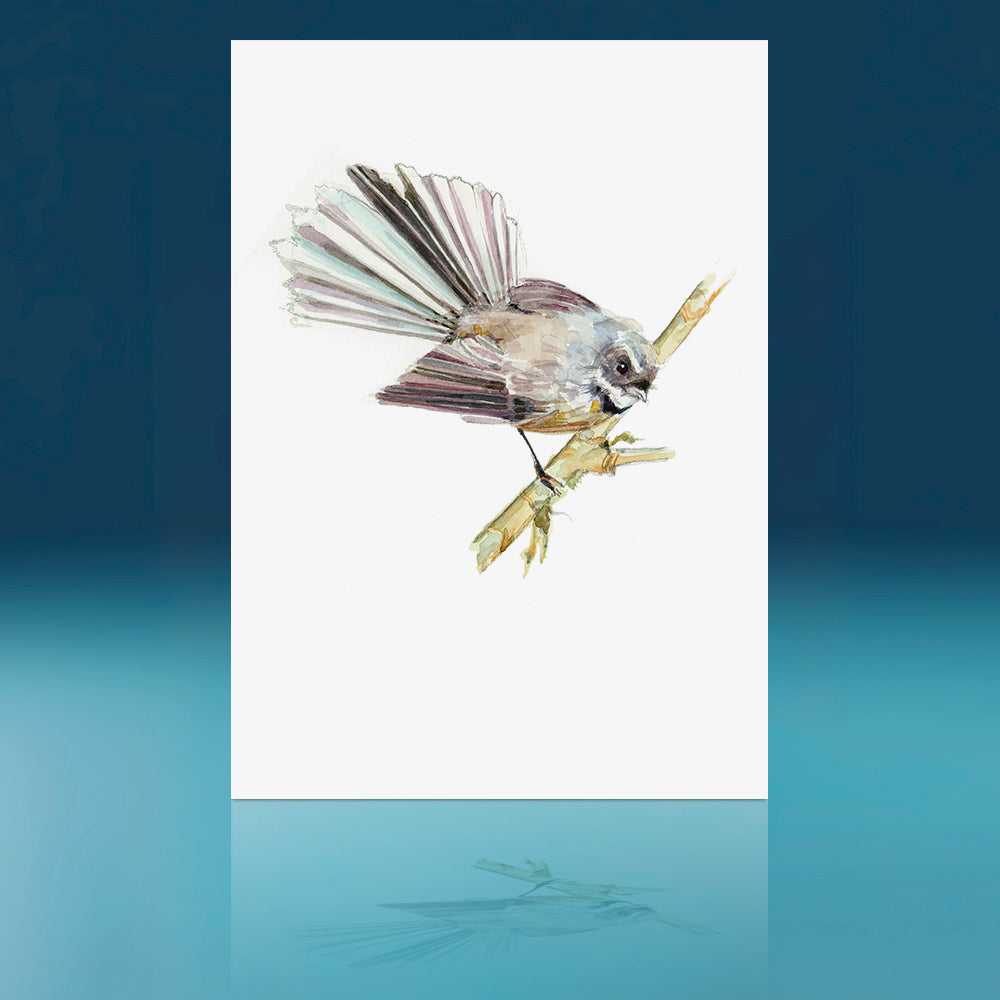 Piwakawaka #1 Art Print