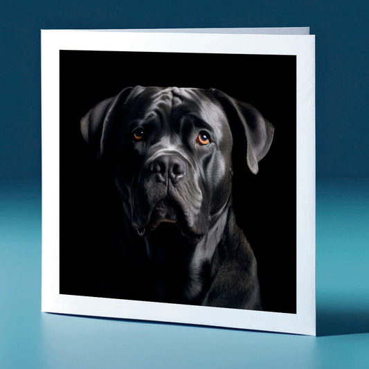 Cane Corso - dog themed greeting card