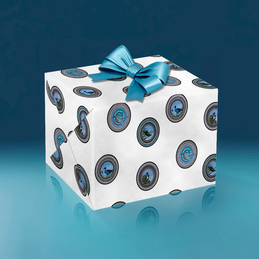 nz birds wrapping paper