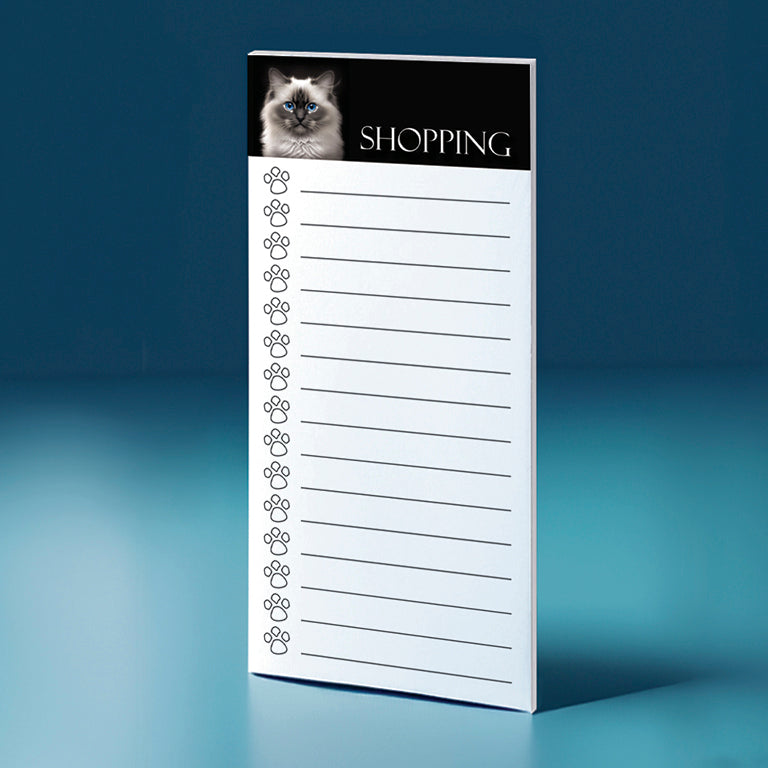 fancy felines magnetic notepad