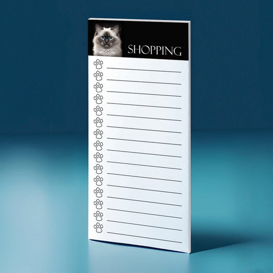 fancy felines magnetic notepad