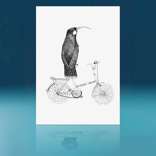 Bike Huia Art Print