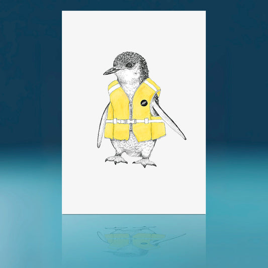 Life Jacket Korora Art Print