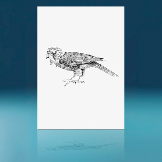 Pilot Hawk Art Print