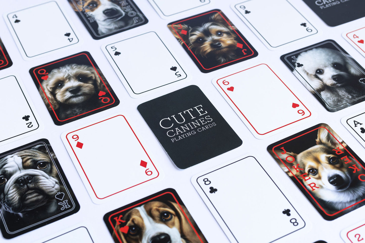 Cute Canines Playing Cards