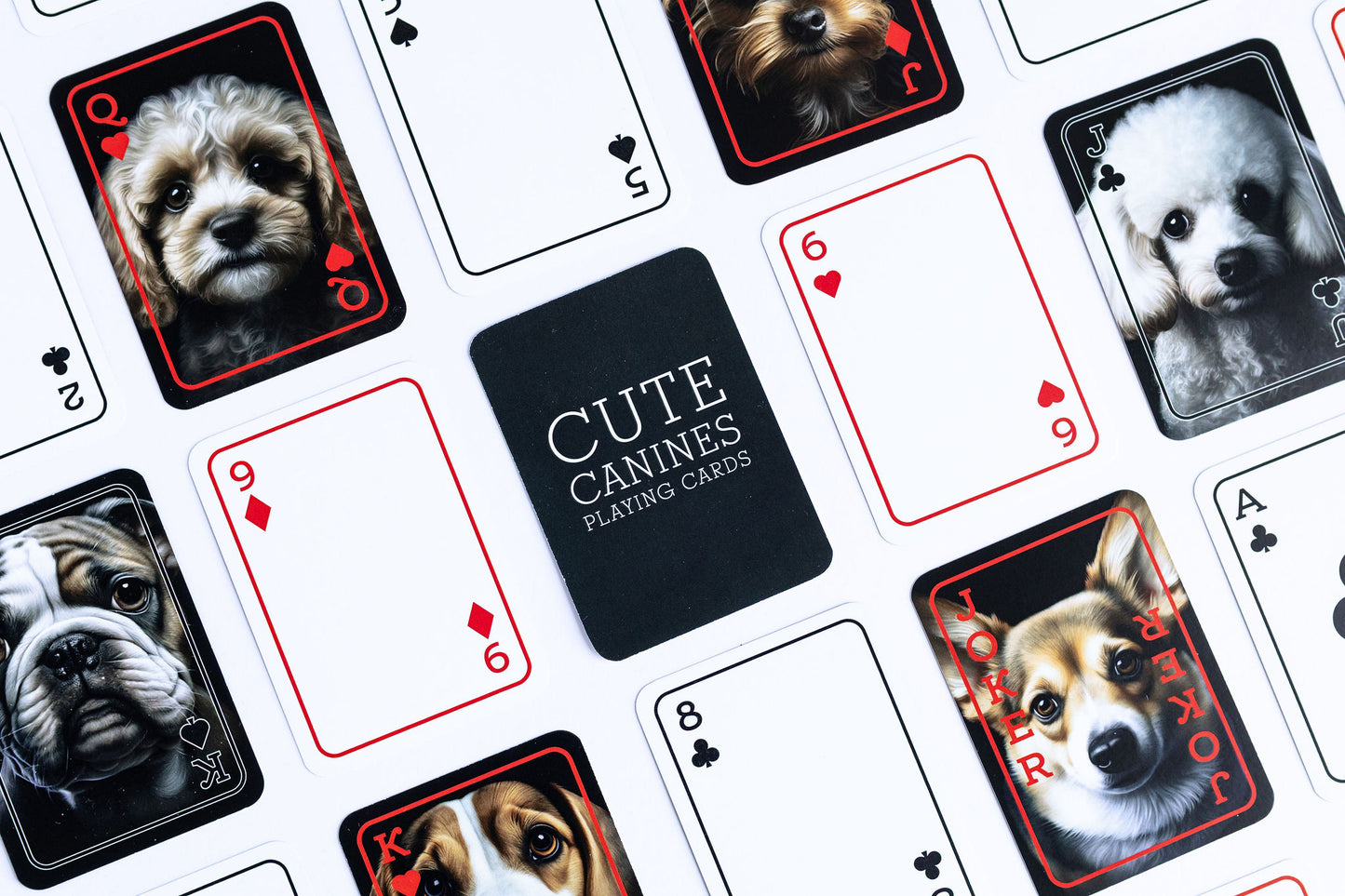 Cute Canines Playing Cards