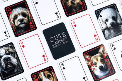 Cute Canines Playing Cards