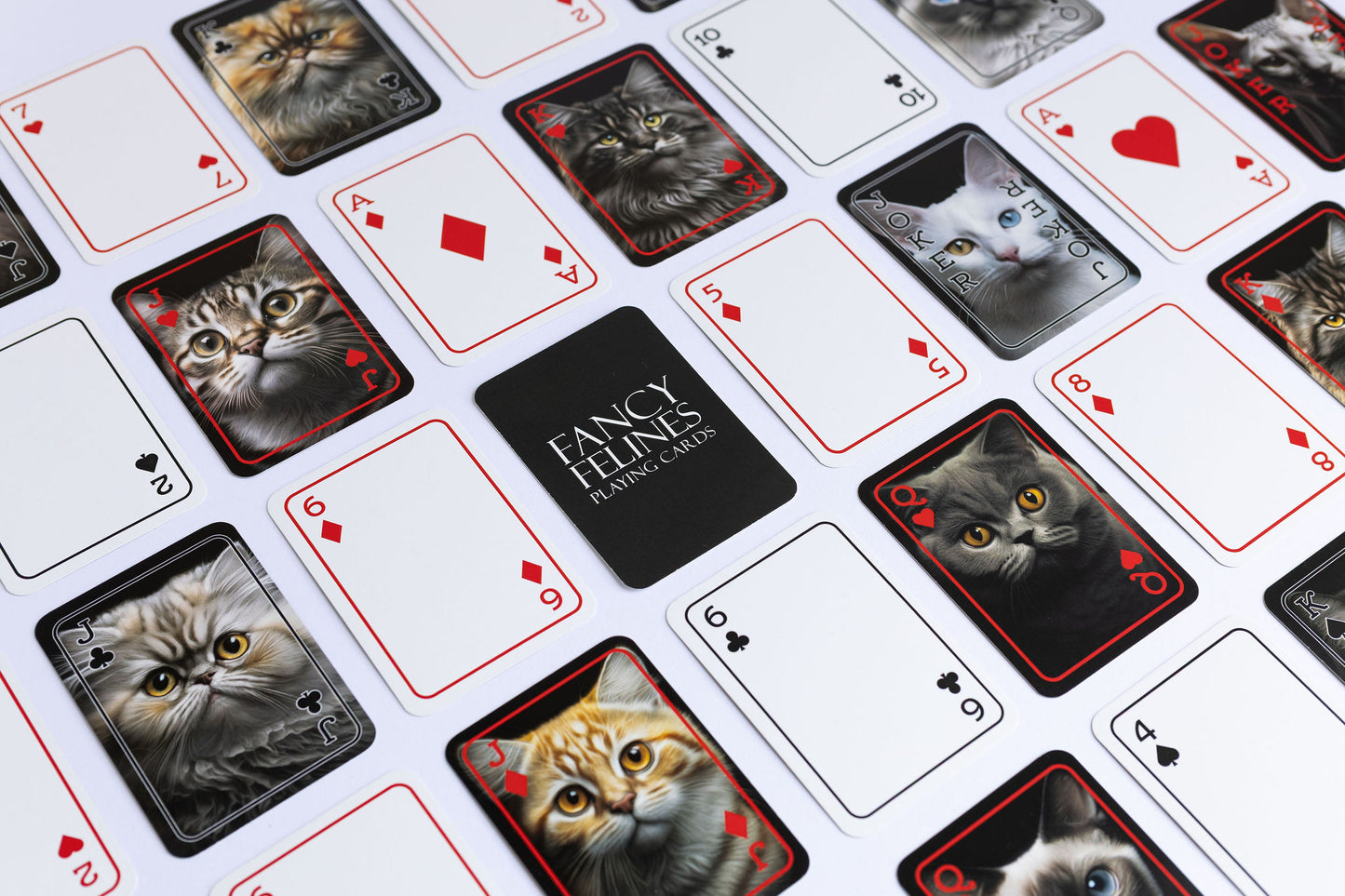 Fancy Felines Playing Cards