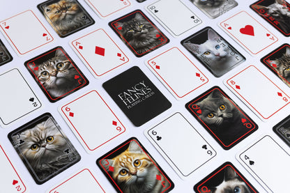 Fancy Felines Playing Cards