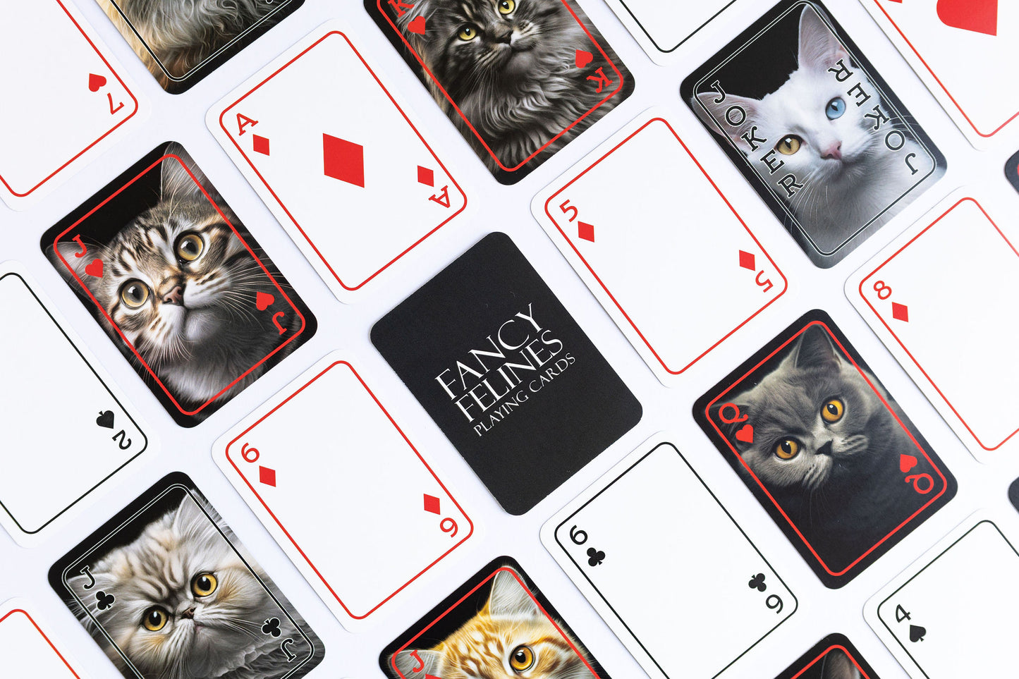 Fancy Felines Playing Cards