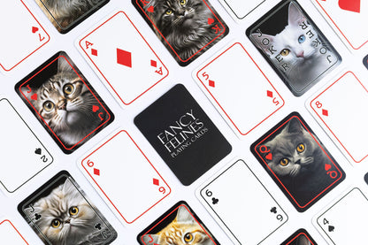 Fancy Felines Playing Cards