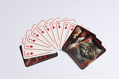 Fancy Felines Playing Cards