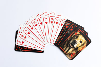 Working Dogs Playing Cards