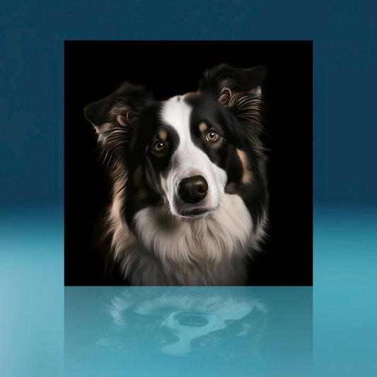 Border Collie Dog Art Print