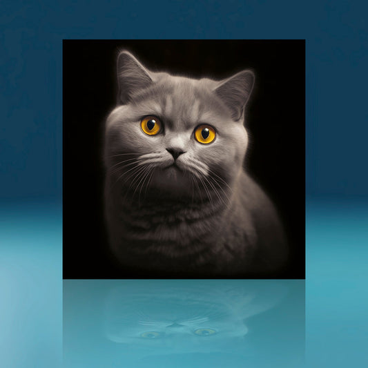Warm British Shorthair Art Print