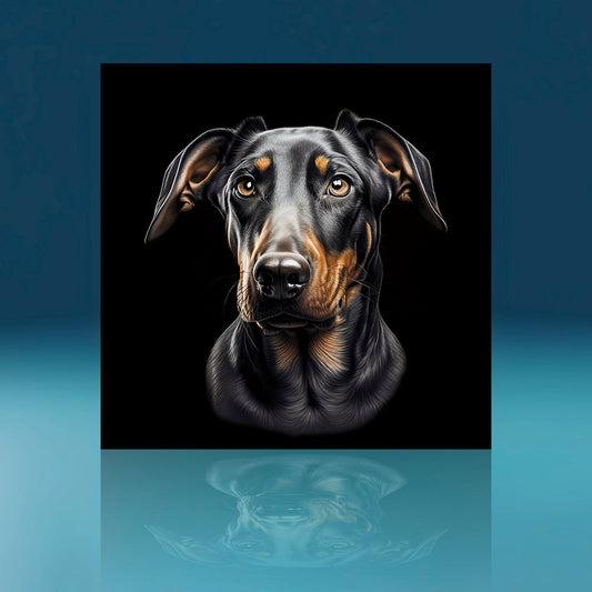 Dobermann Dog Art Print