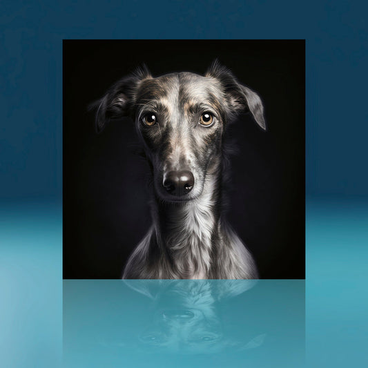 Lurcher Dog Art Print