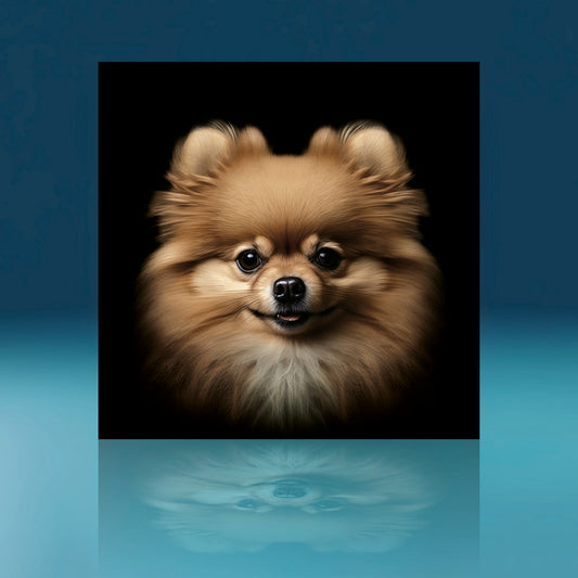 Pomeranian Dog Art Print