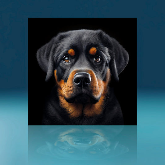 Rottweiler Dog Art Print