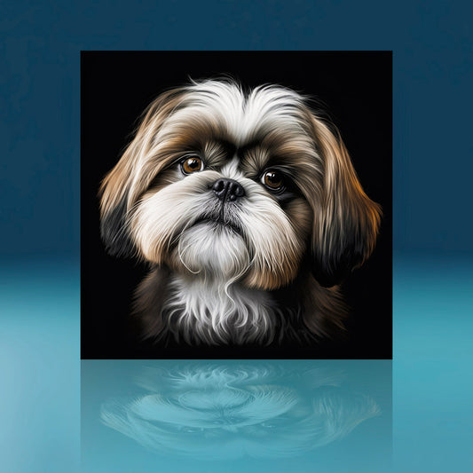 Shih Tzu Dog Art Print