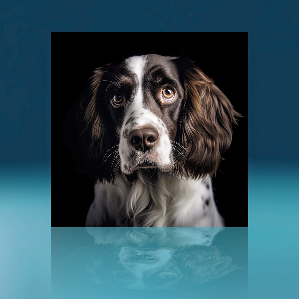 Springer Spaniel Print Springer Spaniel Dog Art Print – Katipō Creative Studio