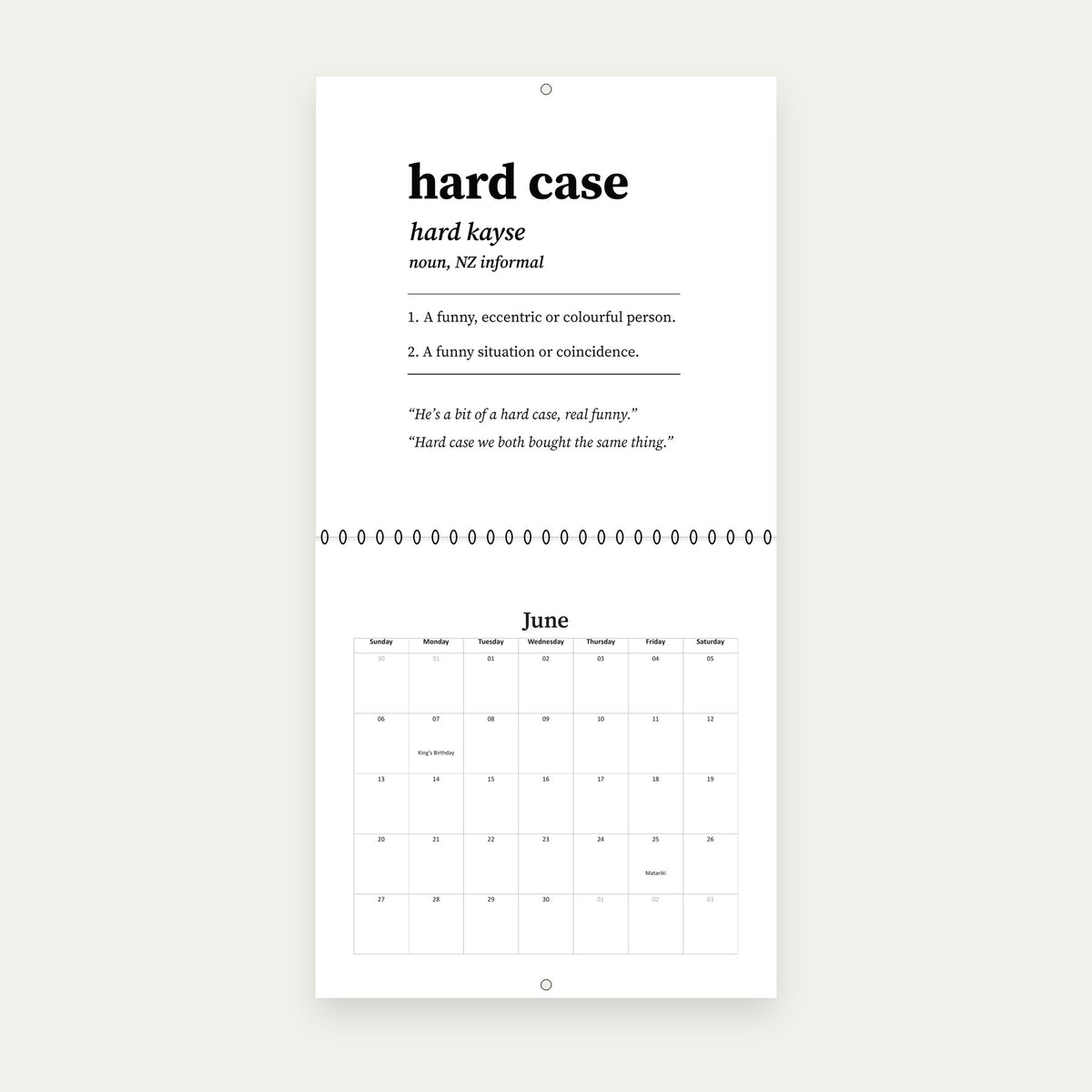 Colloquially Kiwi 2027 Calendar