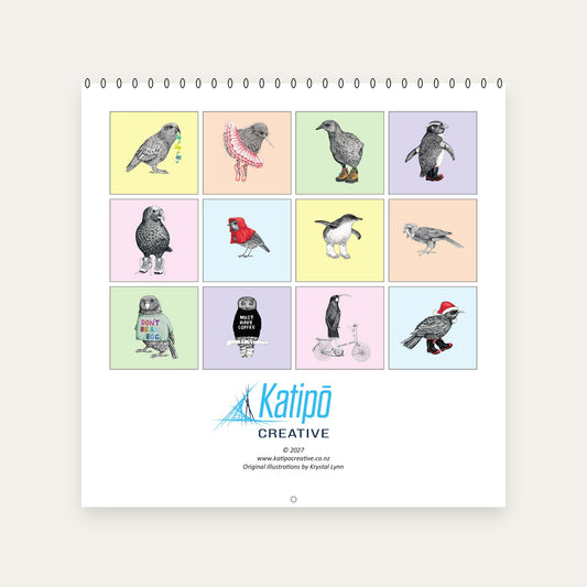Pastel Pretties 2027 Calendar