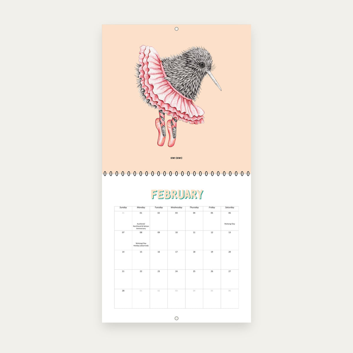 Pastel Pretties 2027 Calendar