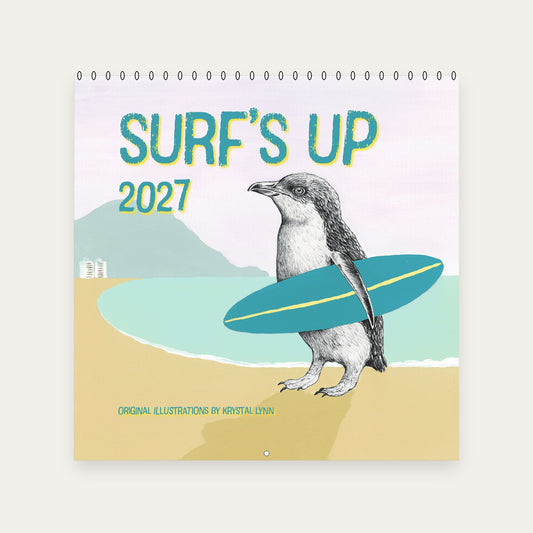 Surfs Up 2027 Calendar